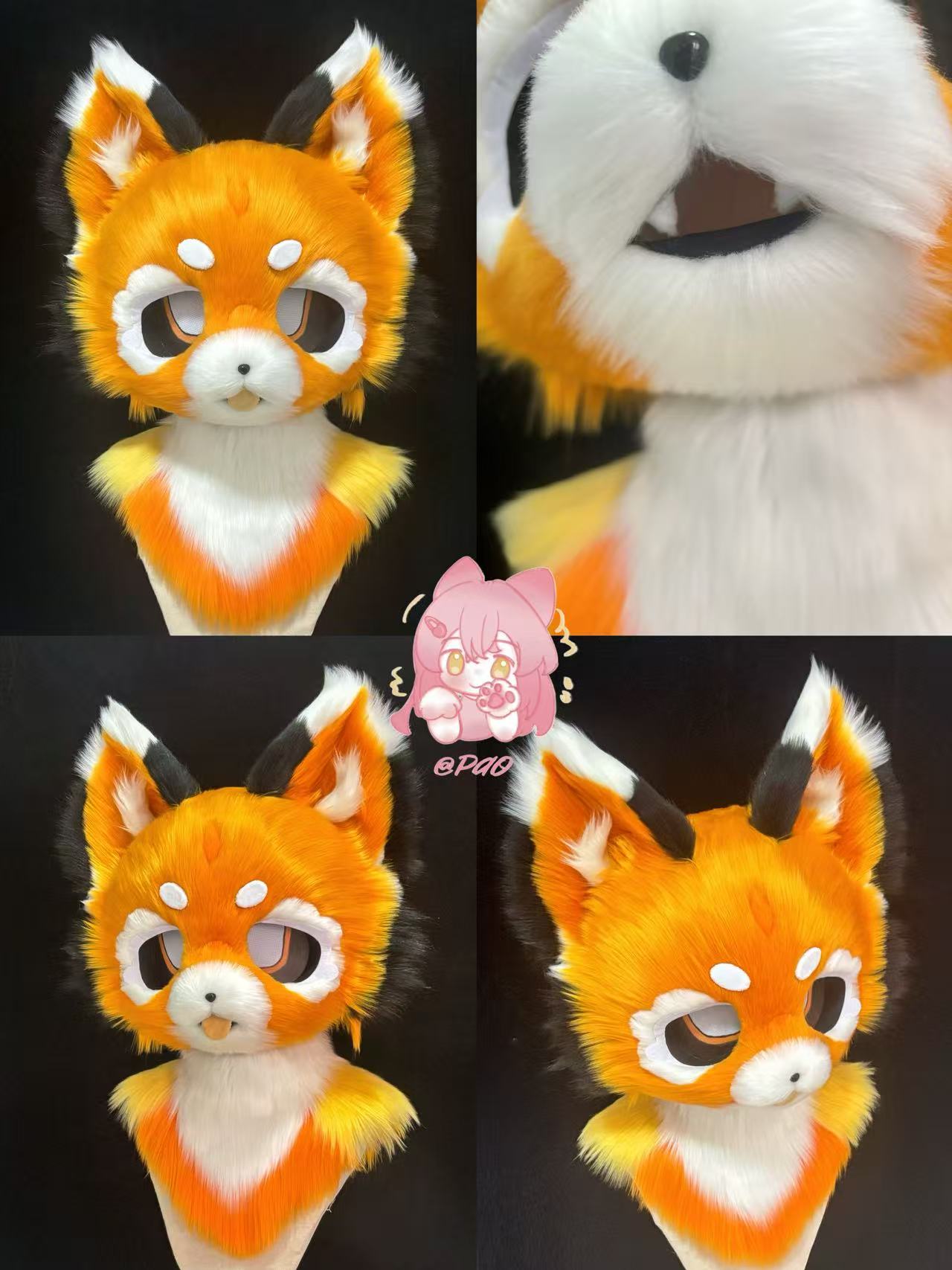 Red panda kemono fursuit