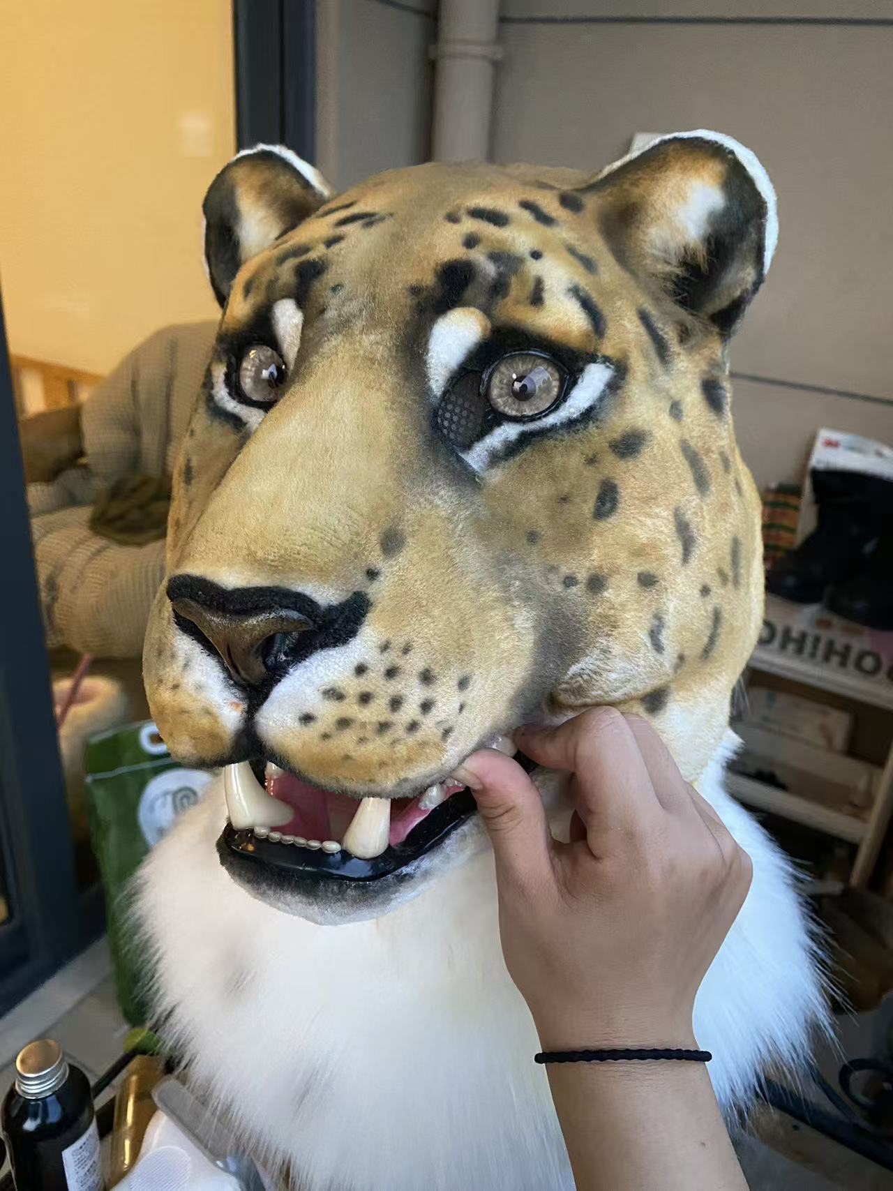 Realistic Leopard Fursuit(Free shipping)