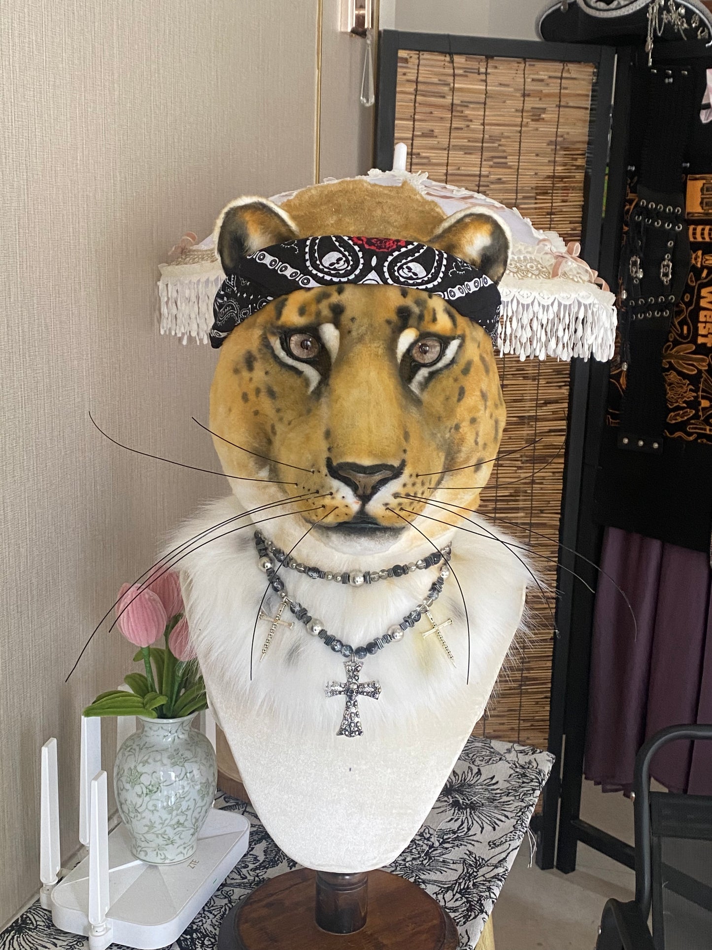 Realistic Leopard Fursuit(Free shipping)