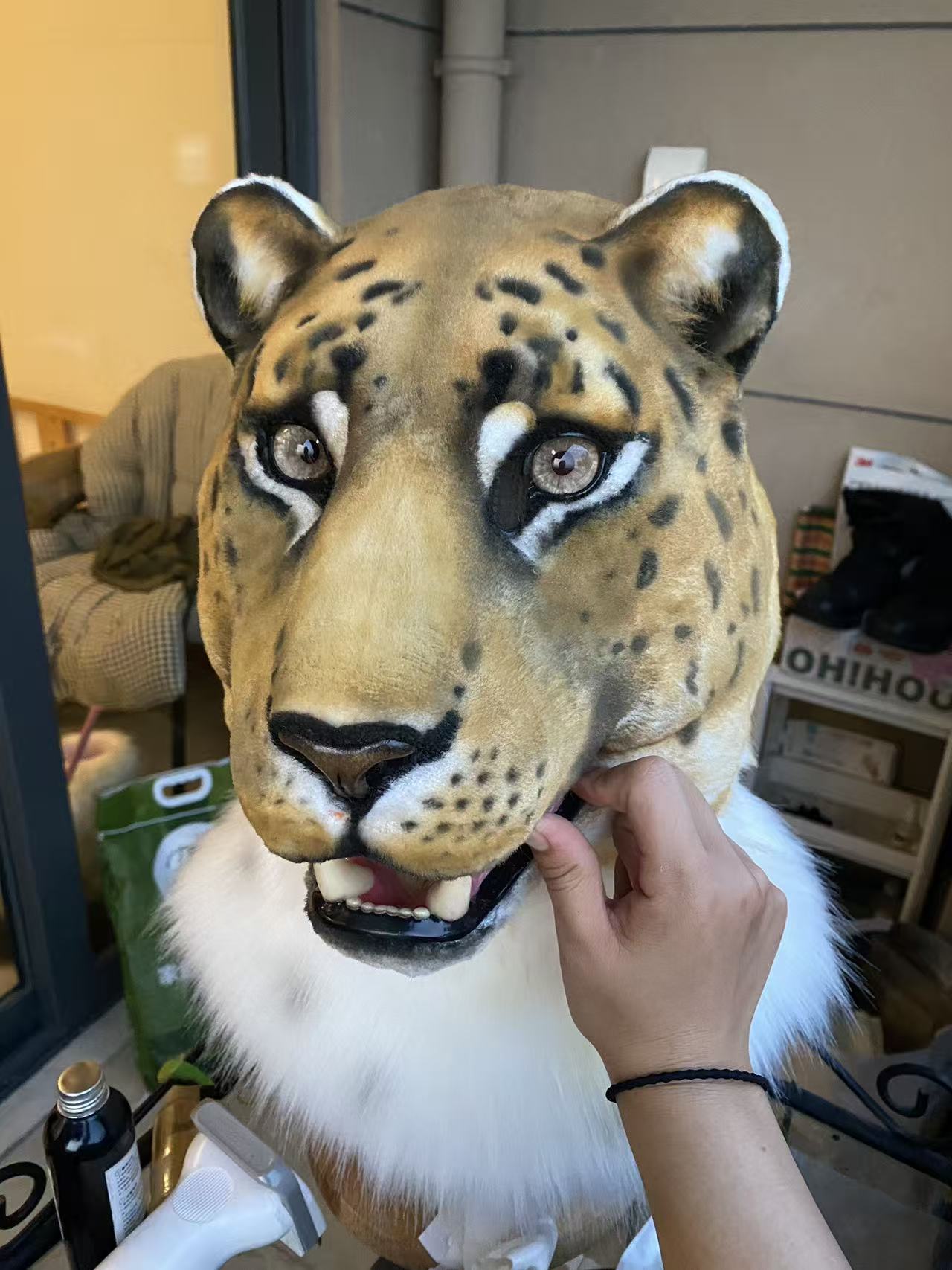 Realistic Leopard Fursuit(Free shipping)