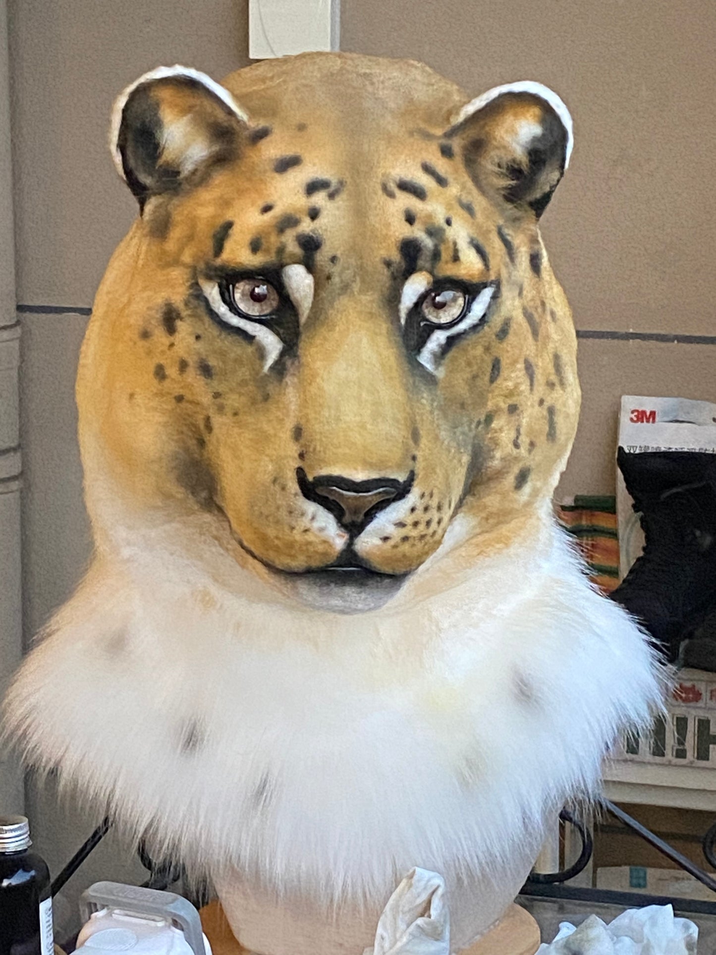 Realistic Leopard Fursuit(Free shipping)