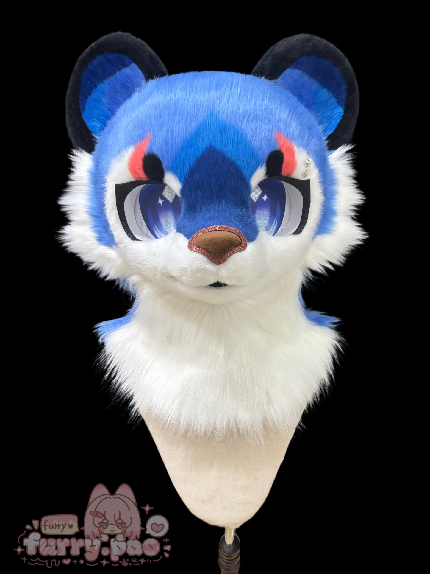 Blue-themed raccoon (free shipping）