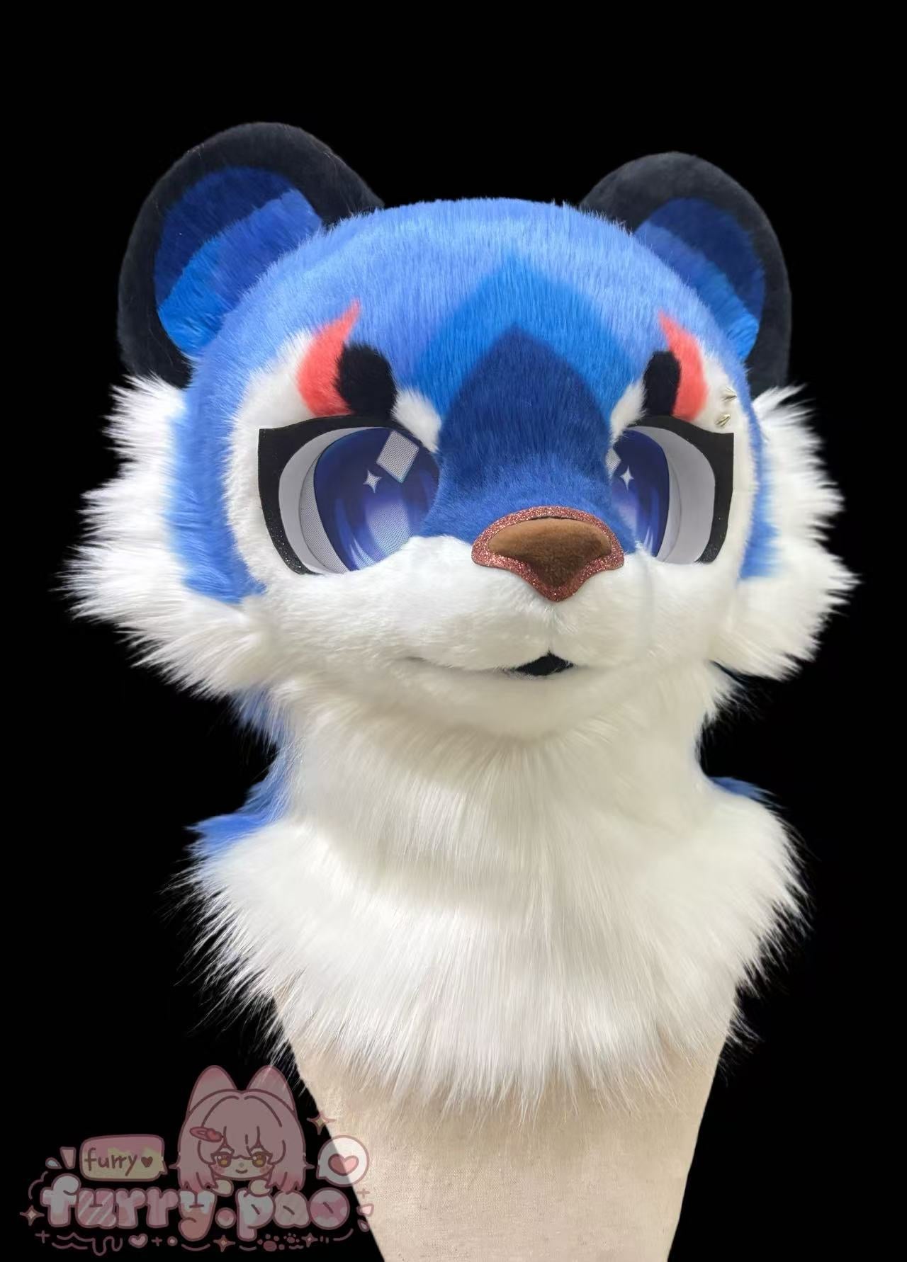 Blue-themed raccoon (free shipping）