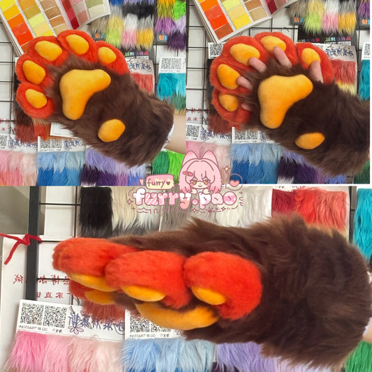 Five-fingered paw