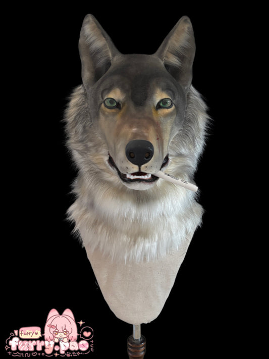 Realistic Gray Wolf