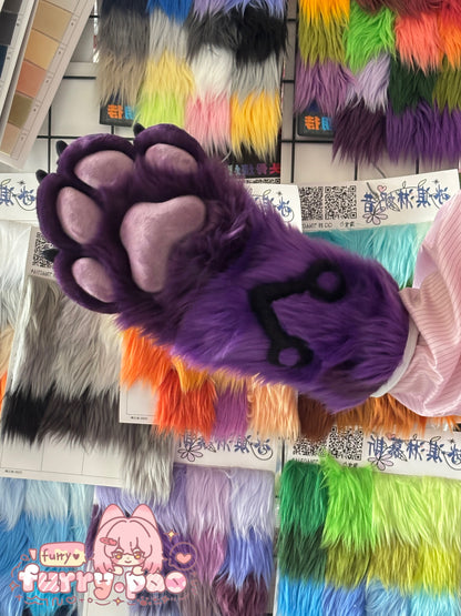 Premium 4-Finger Fursuit Paw Showcase