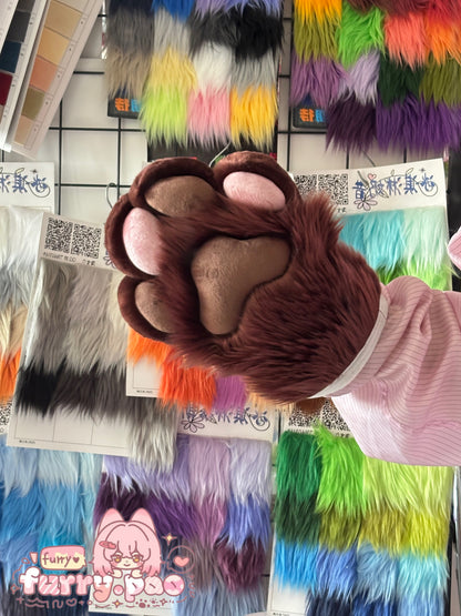 Premium 4-Finger Fursuit Paw Showcase
