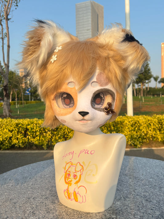 【Puppy】Tricolor Puppy Kig Fursuits