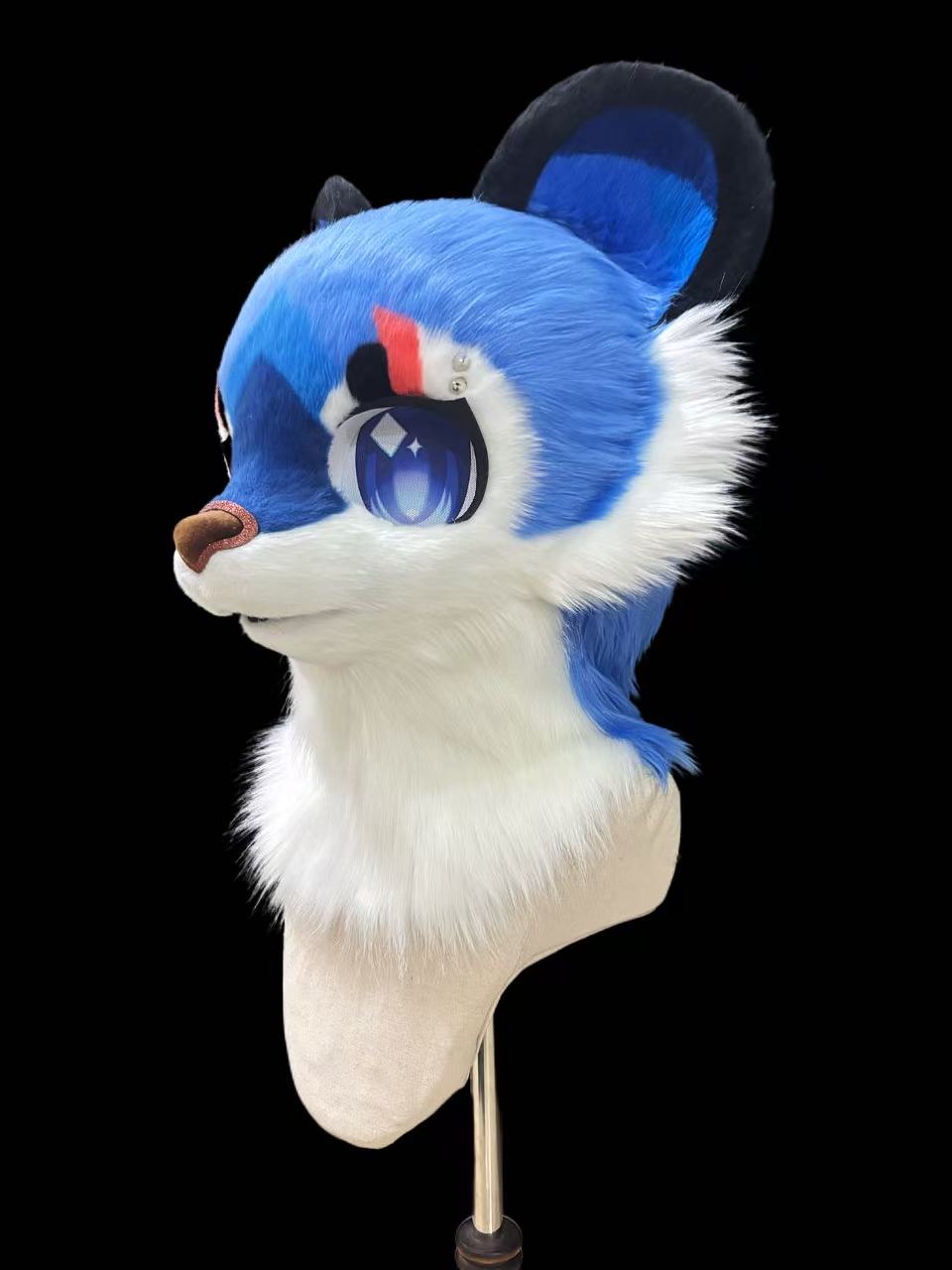 Blue-themed raccoon (free shipping）