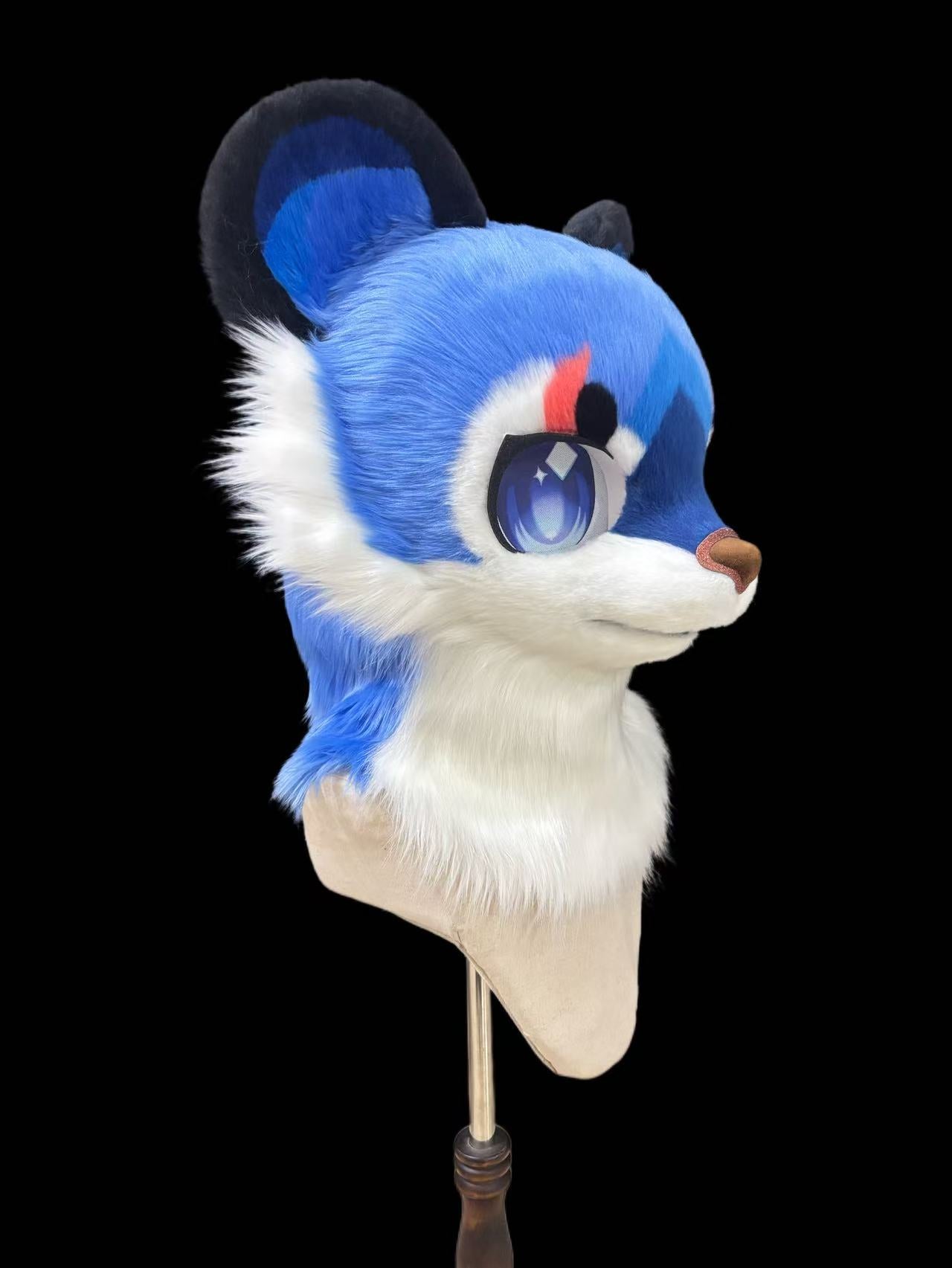 Blue-themed raccoon (free shipping）