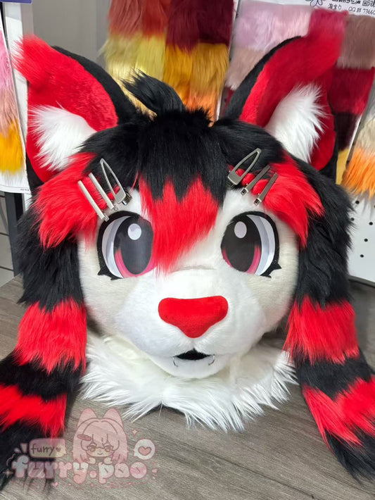 Black Red Nailed Cat（free shipping）