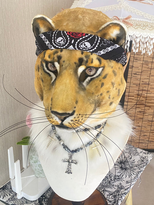 Realistic Leopard Fursuit（Free shipping)