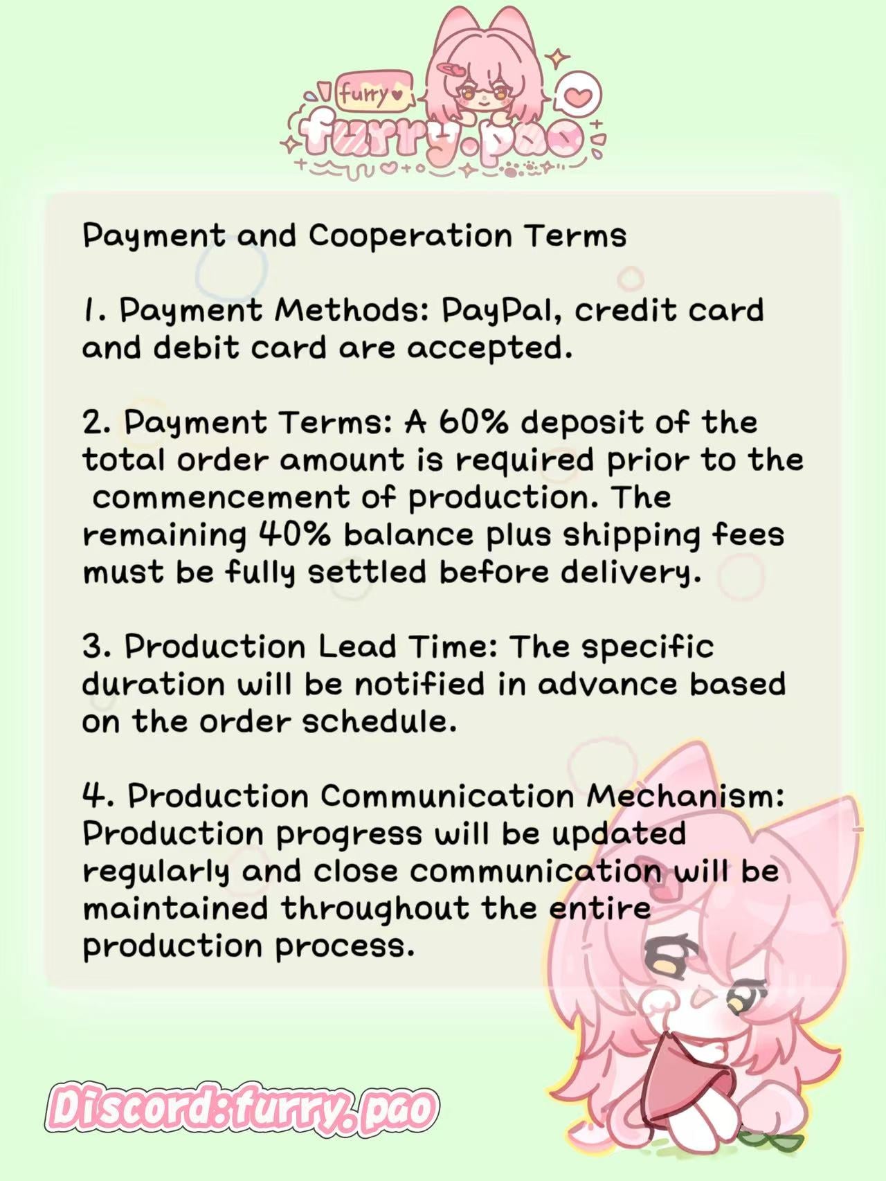 Commission Price List